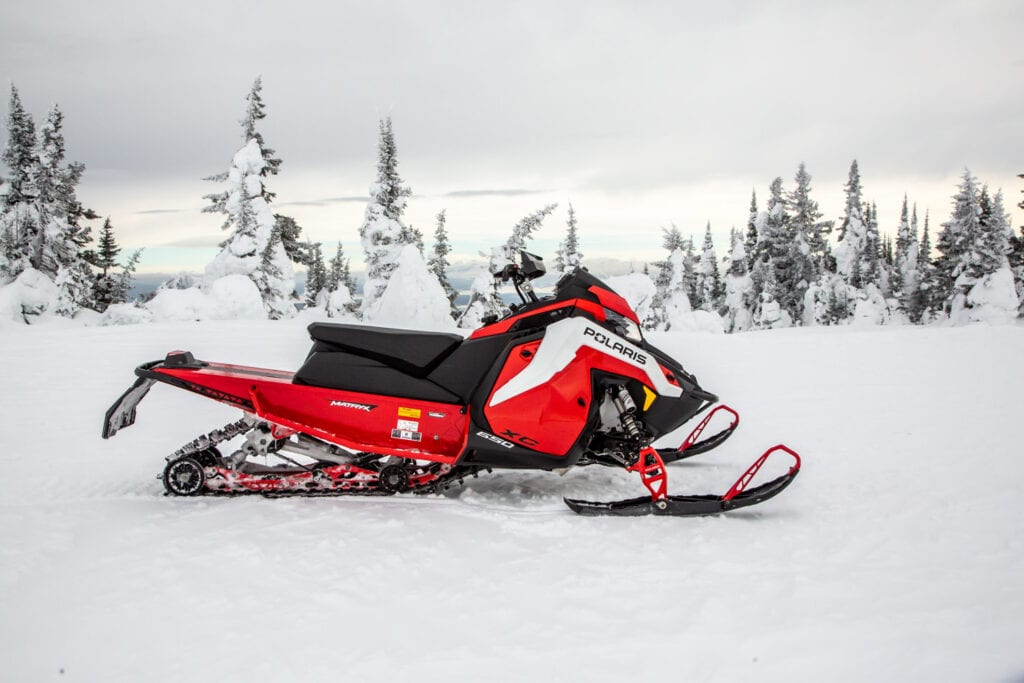 2021 Polaris Indy 650 Matryx 137 XC Test