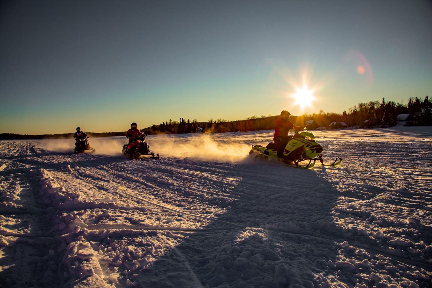 Boys' weekend at the Auberge du Lac Taureau