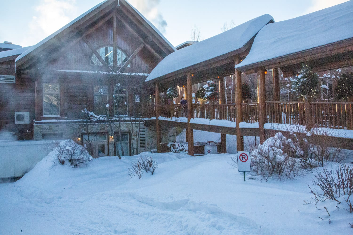 Boys' weekend at the Auberge du Lac Taureau