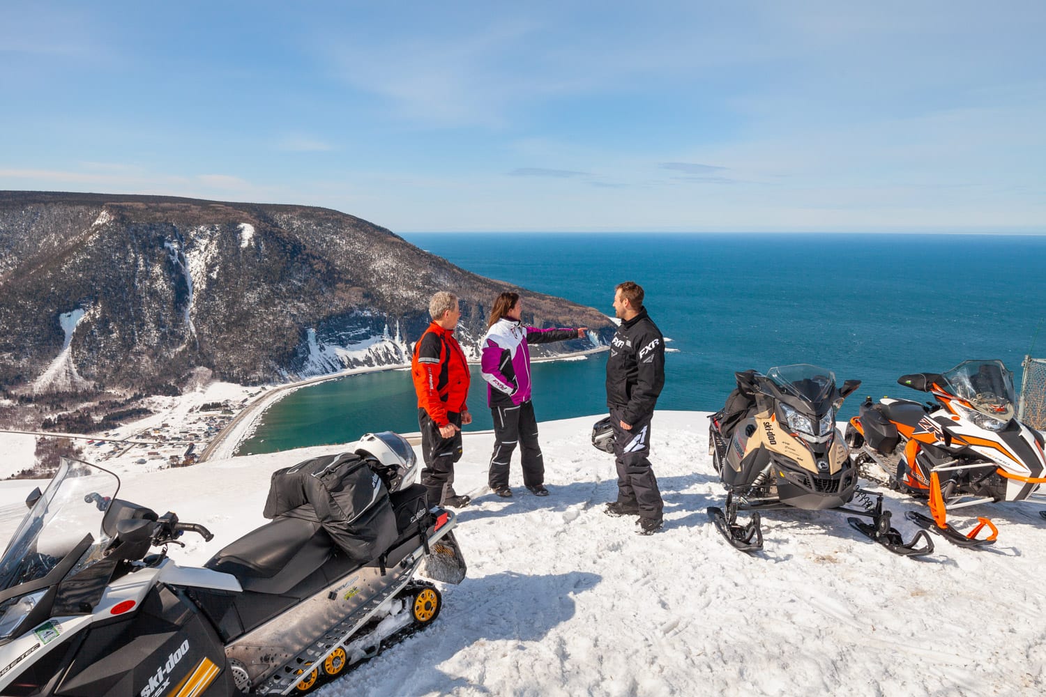 Top 5 - Snowmobile tours in Gaspésie