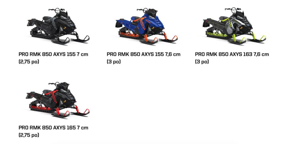 2022 Polaris RMK Line