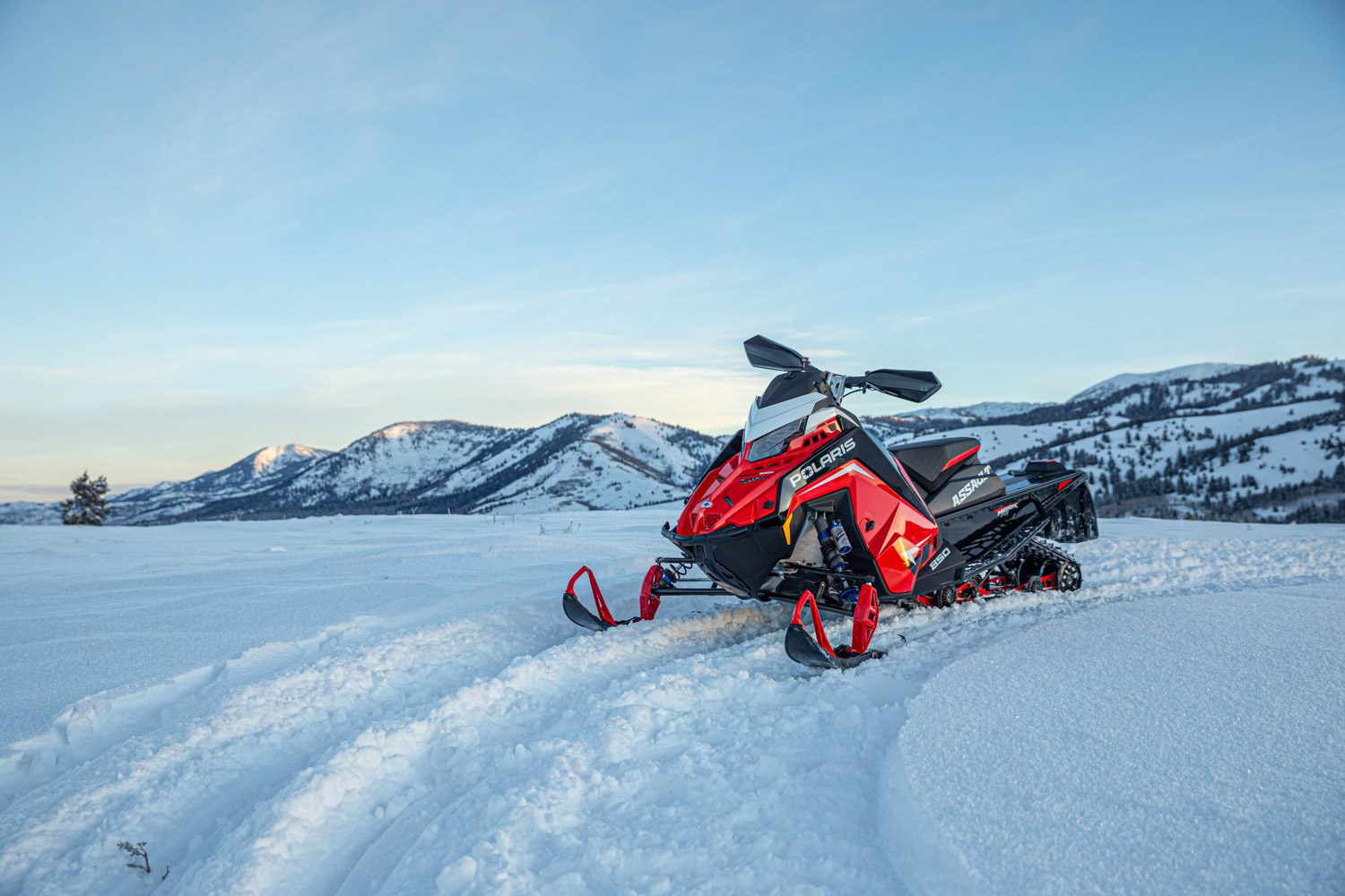 2022 New Polaris snowmobiles
