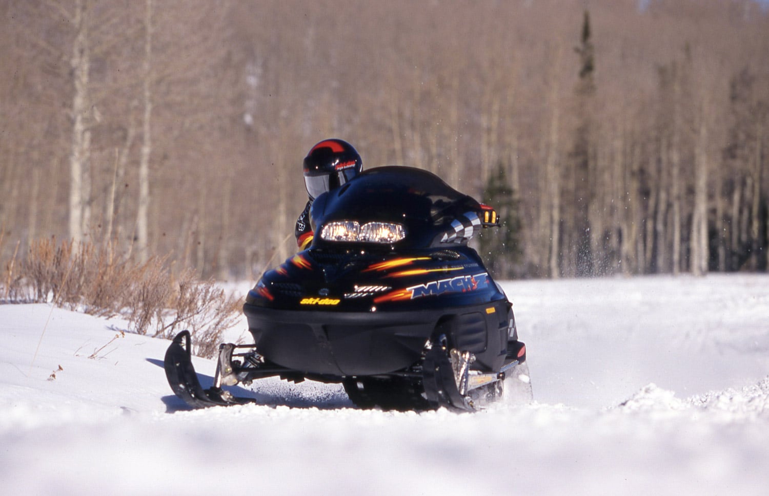 History of the SkiDoo Mach Z Snowmobile Passion