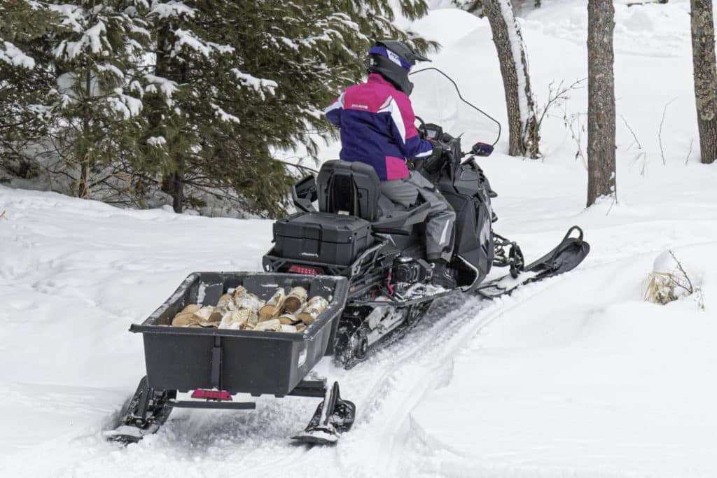 Polaris Titan Adventure 650 2025 Test Ride Snowmobile Passion Utility Snowmobiles 2025 1024x683